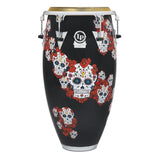 Latin Percussion - Karl Perazzo 12-1/2 Fiberglass Tumba - Sugar Skull