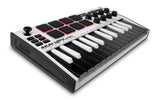 Akai - MPK Mini MKIII Clavier/pad de batterie 25 touches - Blanc