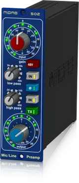 Midas - 502 Modular Microphone Preamplifier with Classic XL4 Filters