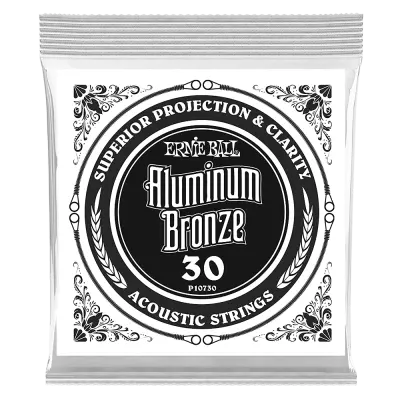 Ernie Ball - Corde simple en bronze aluminium - .030w
