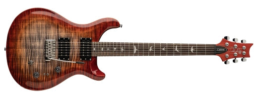 PRS Guitars - Guitare électrique SE Custom 24-08 avec housse - Charcoal Cherry Burst