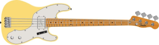 Fender - Basse Telecaster Vintera II 70s, touche érable - Blanc vintage avec housse