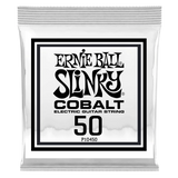 Corde simple pour guitare électrique Ernie Ball, filée au cobalt, 0,050