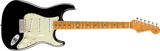 Fender - Stratocaster Vintera II Road Worn 60s, touche en érable - Noir