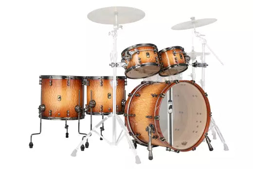Mapex - Black Panther Design Lab Versatus Pack de 5 fûts (22, 10, 12, 14, 16) - Peach Burl Burst
