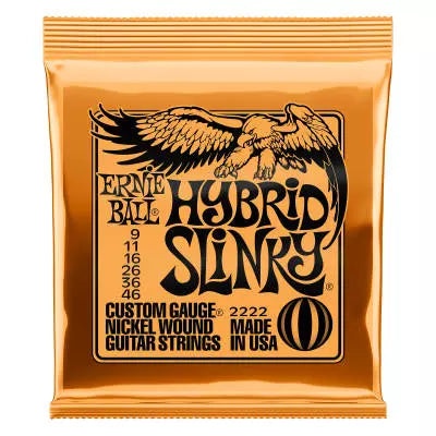 Cordes électriques Ernie Ball Hybrid Slinky 9-46