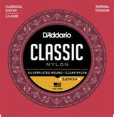 DAddario - Cordes de guitare classique fractionnelles en nylon 3/4 EJ27N, tension normale