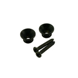 WD Music - Bouton de sangle - Noir (Paire)