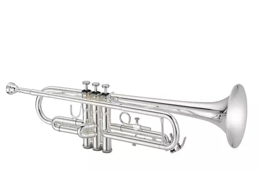 Jupiter - JTR700RS Bb Trumpet with Hardshell Case - SIlver-Plated