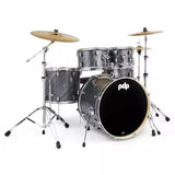 Pacific Drums - Batterie Mainstage 5 pièces avec accessoires et cymbales - Graphite torsadé