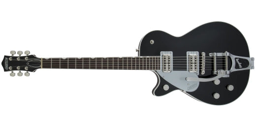 Guitares Gretsch - G6128TLH Players Edition Jet FT avec Bigsby, pour gaucher, touche palissandre - Noir