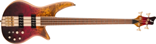 Jackson Guitars - Pro Series Spectra Bass SBP IV, touche en jatoba caramélisé - Firestorm Fade