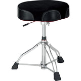 Tama - 1er siège Ergo-Rider Hydraulix Drum Throne - Revêtement en tissu