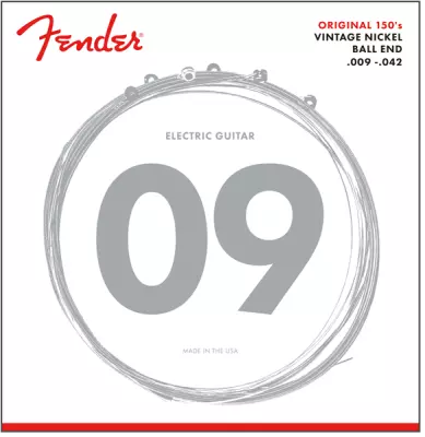 Fender - 150L Pure Nickel Electric Strings 9-42