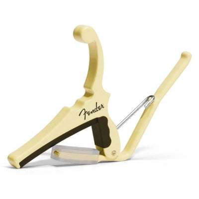 Kyser - Capodastre de guitare électrique à changement rapide Fender x Kyser - Blanc olympique