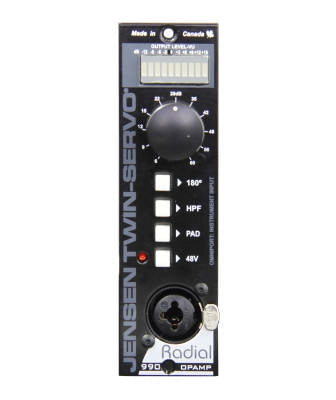 Radial - Twin Servo 500 Series Mic Preamp