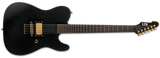 ESP Guitars - Guitare électrique signature Alan Ashby AA-1 avec étui - Noir satiné