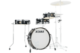 Tama - Pack de 4 fûts Club-JAM Pancake (18, 10, 13, SD) - Noir brossé