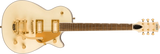 Guitares Gretsch - Electromatic Pristine LTD Jet Single-Cut avec Bigsby, touche en laurier - Or blanc