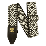 Bretelle Ernie Ball - Jacquard blanc Savannah