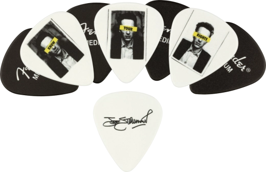 Fender - Boîte de médiators Joe Strummer, médium (8)