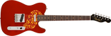 Fender - Telecaster Raphael Saadiq Édition Limitée, touche palissandre avec étui - Rouge métallisé foncé