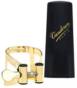 Vandoren - Ligature pour saxophone alto M|O avec capuchon en plastique - Finition dorée
