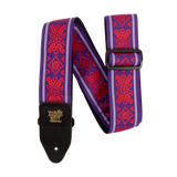 Bracelet Ernie Ball - Royal Flush rouge jacquard