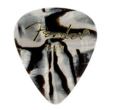 Fender - Médiators 351 Shape Graphic (lot de 12) - Zèbre - Fins