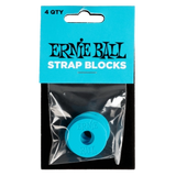 Ernie Ball - Strap Blocks 4 Pack - Blue