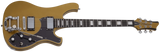 Schecter - Guitare électrique Stargazer-6 Vibrato - Or métallisé