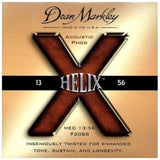 Dean Markley - Jeu de cordes pour guitare acoustique Helix HD Phos - MED 13 - 56