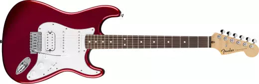 Fender - Stratocaster Standard HSS, touche en laurier avec pickguard blanc - Candy Cola