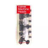 WD Music - Mécaniques Gotoh 6 en ligne à blocage vintage - Noires