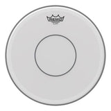 Peau de frappe pour caisse claire Remo - Powerstroke 77 enduite avec point transparent - 14 pouces