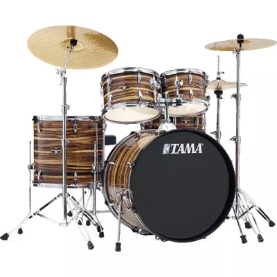 Tama - Imperialstar 5-Piece Drum Kit (18,10,12,14,SD) - Coffee Teak Wrap