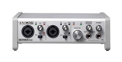 Tascam - Series 102i 10 IN/2 OUT USB Audio/MIDI Interface