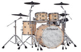 Roland - VAD706 V-Drums Acoustic Design Kit with DW Hardware Pack - Gloss Natural