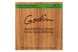 Godin Guitars - A6 - Phosphor Bronze Acoustic Guitar String Set - Light