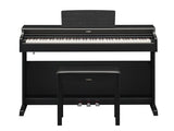 Yamaha - YDP-165 ARIUS Piano numérique standard avec banquette et pédalier 3 pédales - Noir