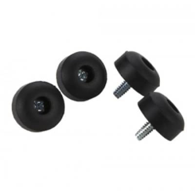 Dunlop - 4 pieds en caoutchouc avec vis