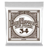 Corde de guitare simple Earthwood d'Ernie Ball - .034w