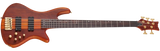 Schecter - Stiletto Studio 5-String Bass - Honey Satin