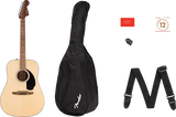 Fender - California Standard Redondo Acoustic Guitar Pack - Natural