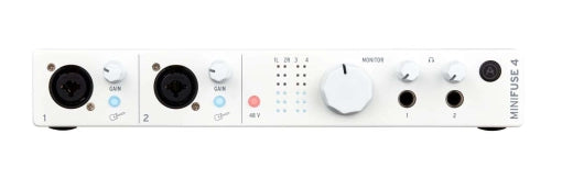 Arturia - MiniFuse 4 Compact USB Audio Interface - White