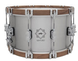 Caisse claire Pacific Drums - Concept Select en aluminium 8x14 avec cercles en noyer