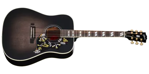 Gibson - Hummingbird Standard Acoustic/Electric Guitar with Hardshell Case - Cobra Burst