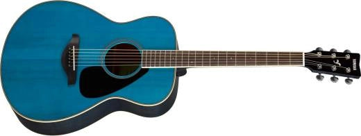 Yamaha - Guitare acoustique FS820 Small Body avec table en épicéa massif - Turquoise
