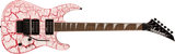 Jackson Guitars - Série X Soloist SLX DX, touche en laurier - Bloodshot Crackle