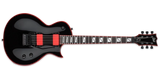 ESP Guitars - Guitare électrique LTD GH600 Gary Holt Signature avec étui - Noir